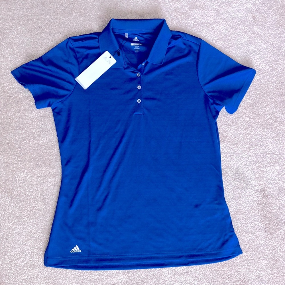 Womens adidas golf polo nwt